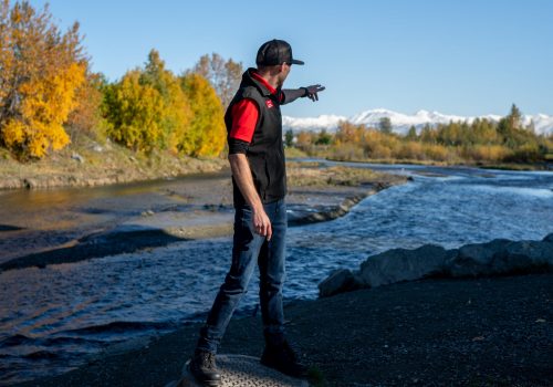 Anchorage Trolley guide sharing why he loves ship creek